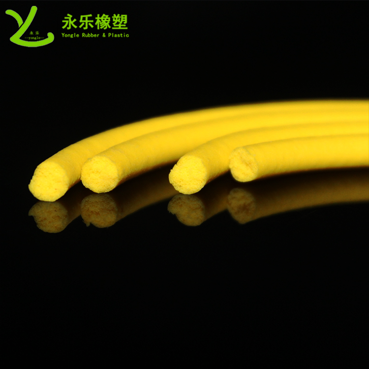 Foam silicone round strip