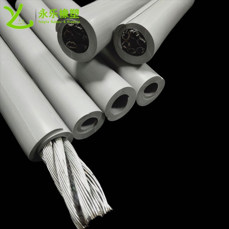 Electric silicone spiral tube
