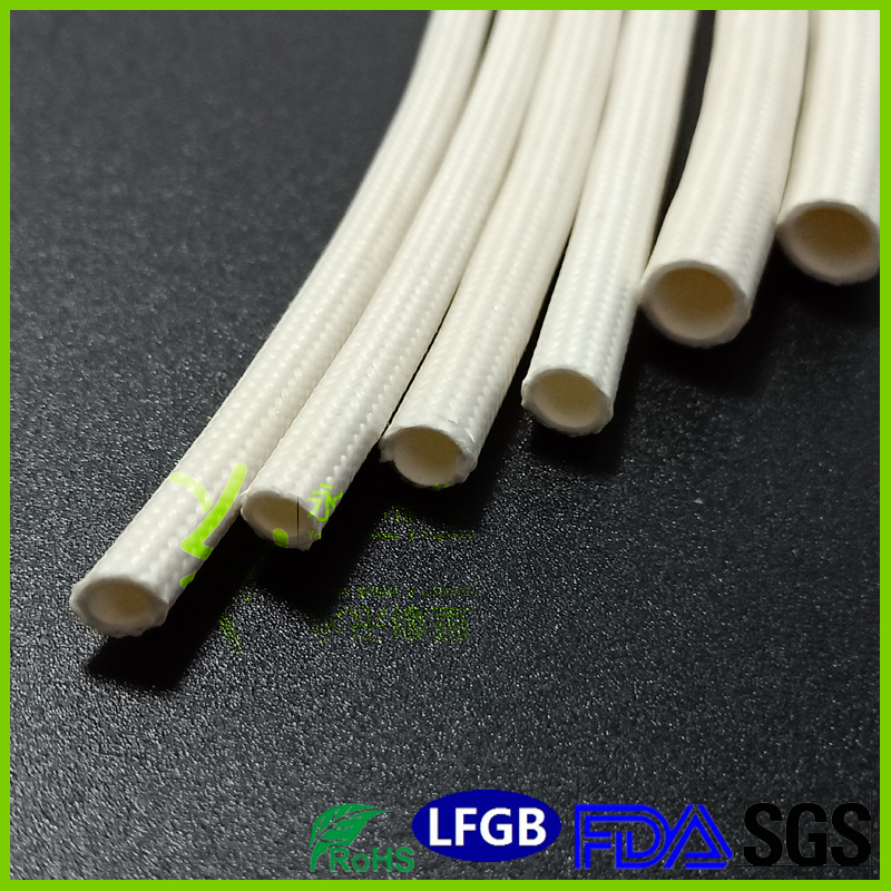 Outer woven silicone hose