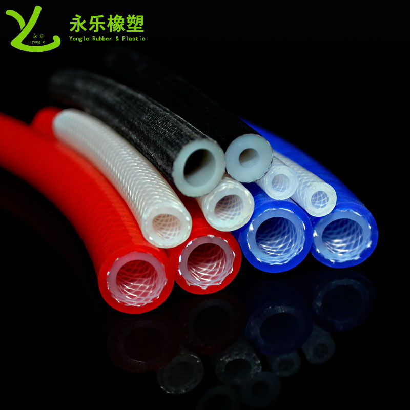 Silicone braided tube