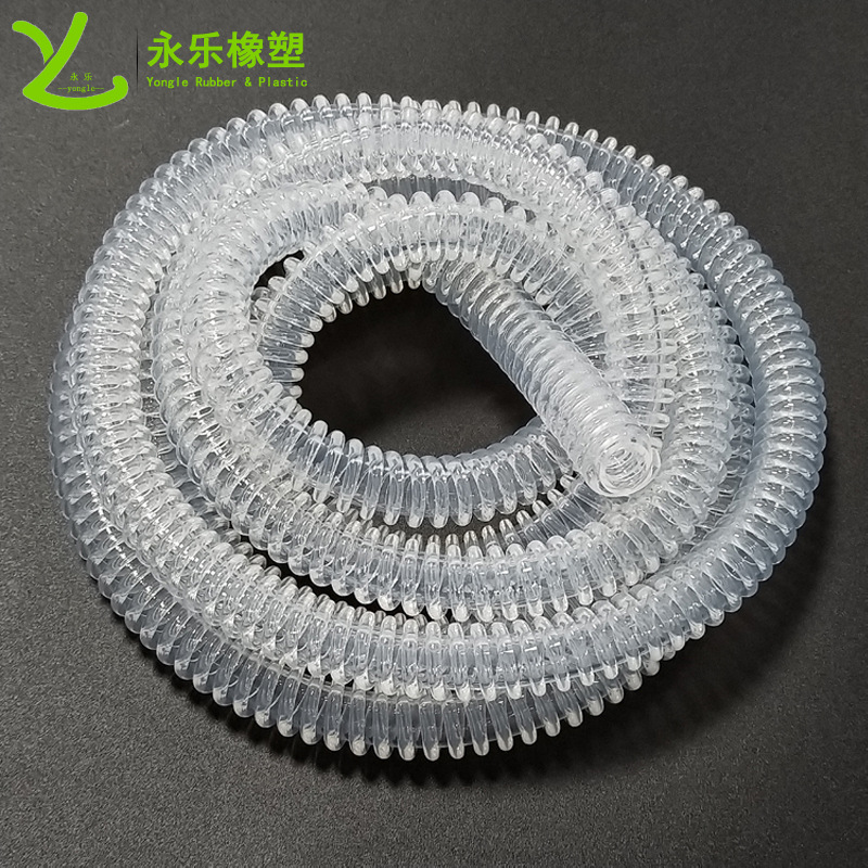 Ripple conveying silicone hose