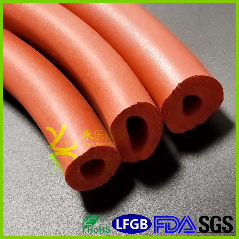 High temperature resistant silicone insulation pipe