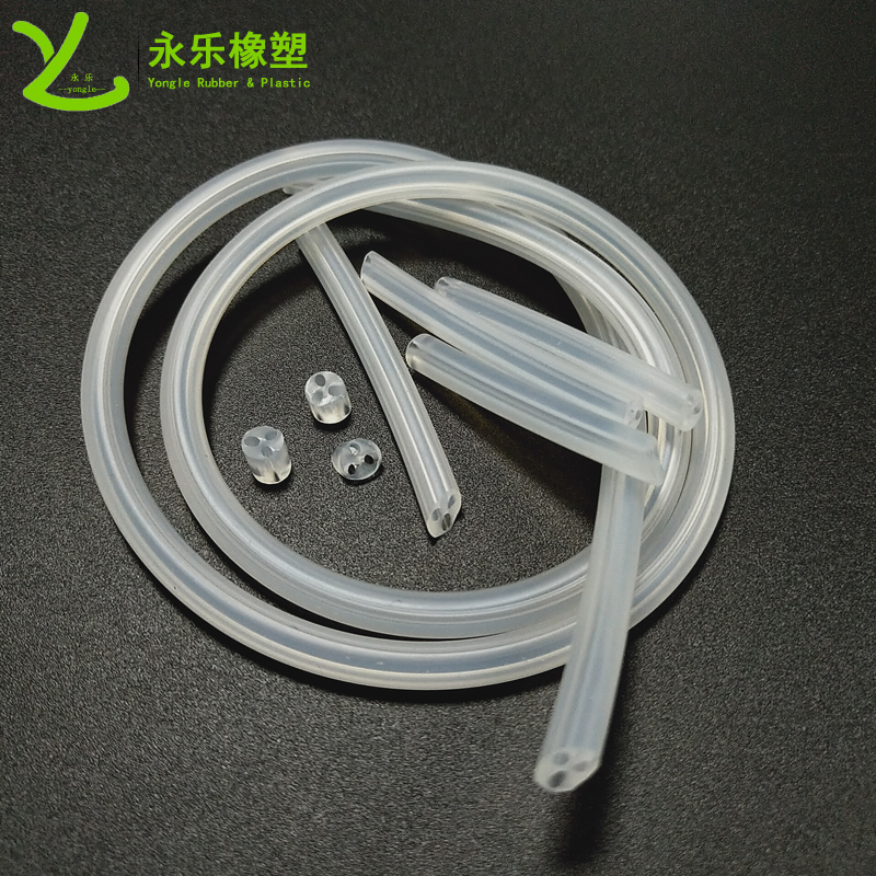 3-hole silicone tube