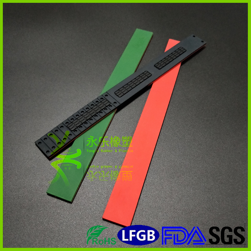 Customized two-color silicone accessories