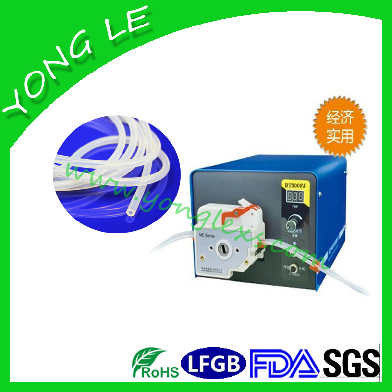 Capillary peristaltic pump silicone tube