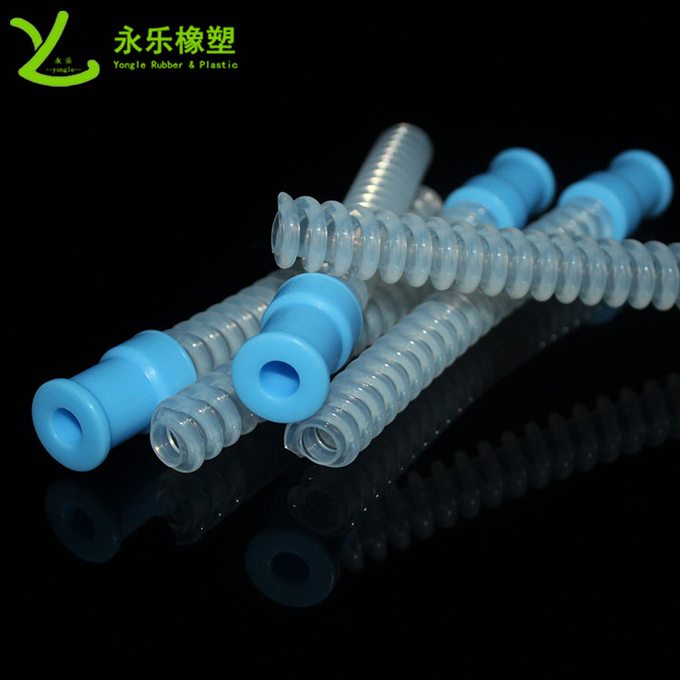 Customized silicone corrugated pipe