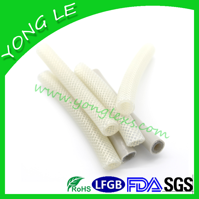 Food grade silicone braided tube