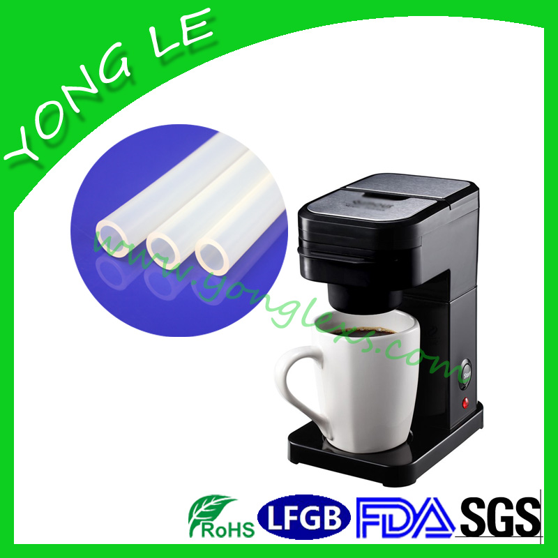 Single cup coffee machine silicone hose