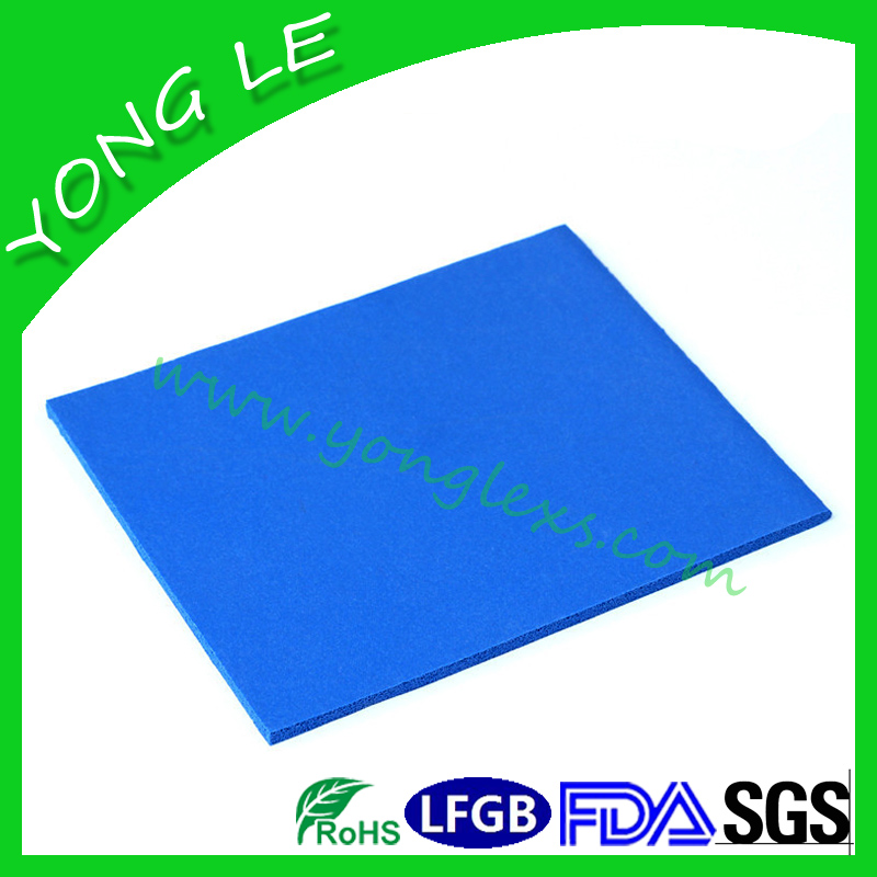 5.0 Blue silicone foam board