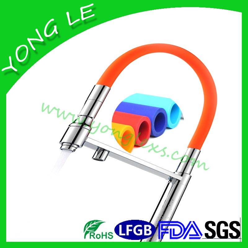 Oil spray frosted silicone hose