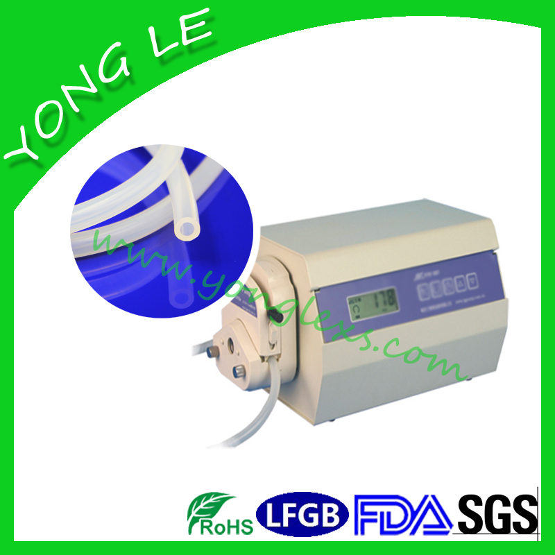 Silicone tube for grinding peristaltic pump