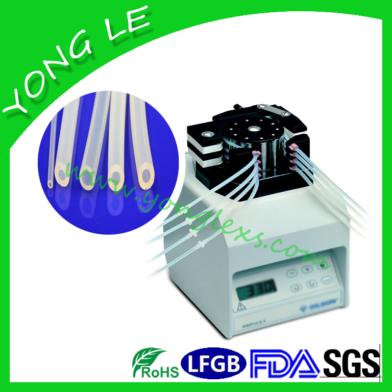 Micro flow peristaltic pump silicone tube