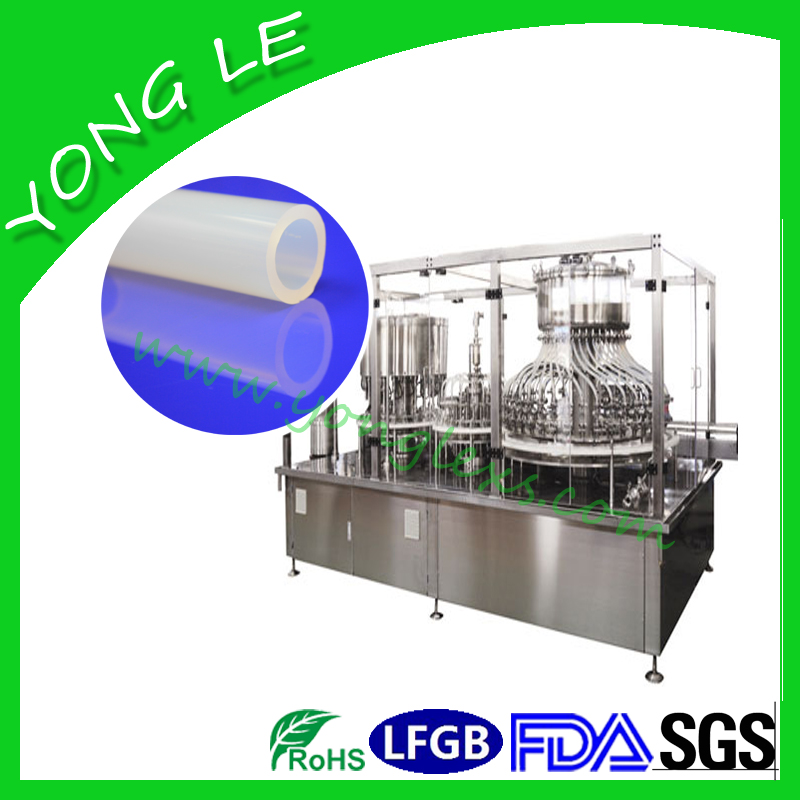 Ampoule packaging machine silicone tube
