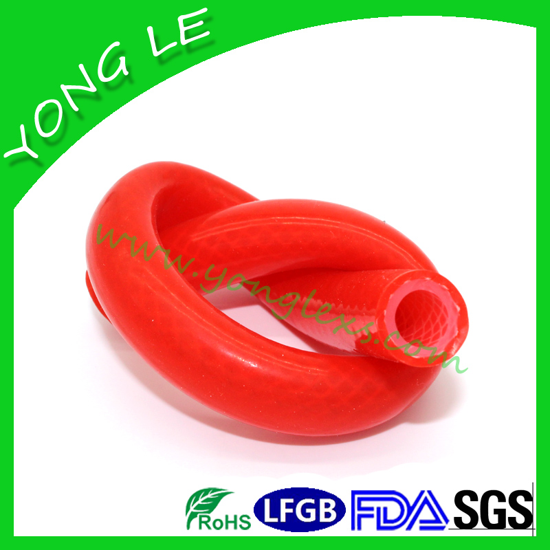 Inner woven composite silicone hose