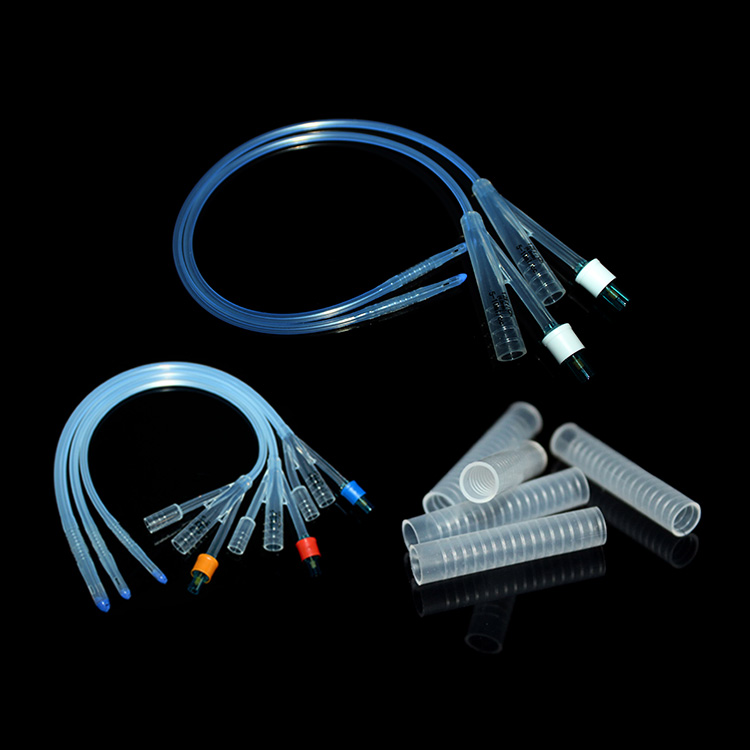 Silicone catheter accessories