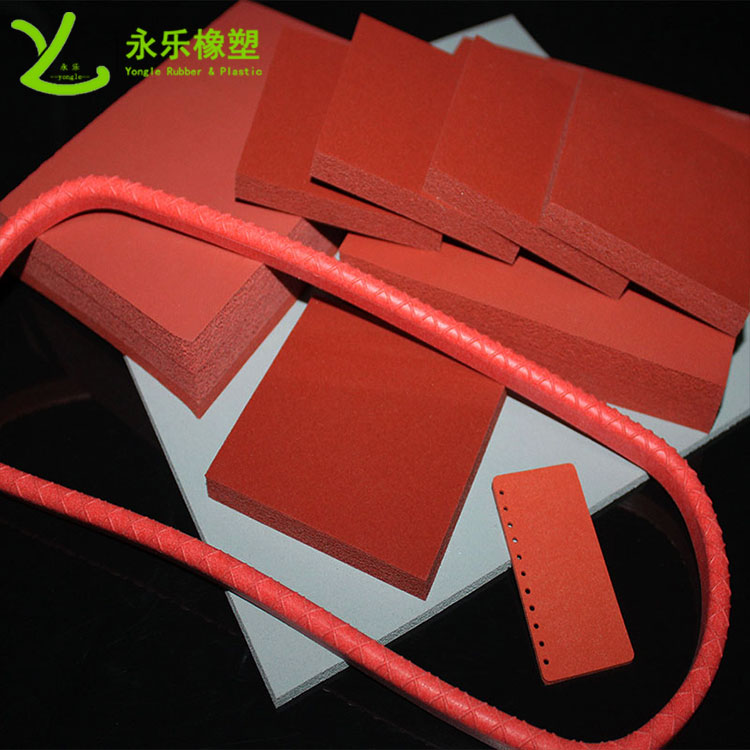 Molded silicone foam