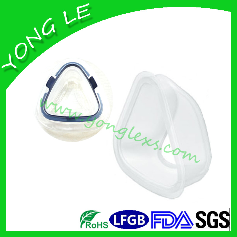 Nasal mask silicone pad