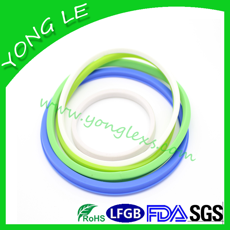 Silicone sealing ring for fresh-keeping box