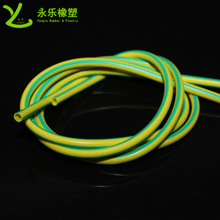 Yellow green flame retardant silicone hose