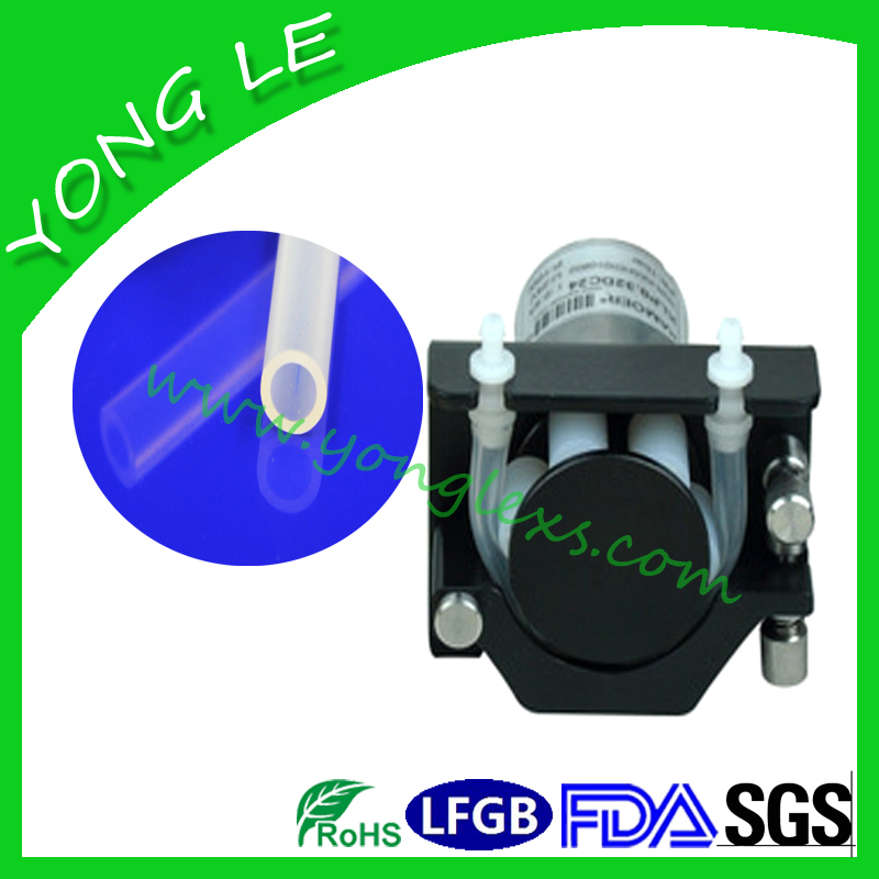 Wear resistant peristaltic pump silicone hose