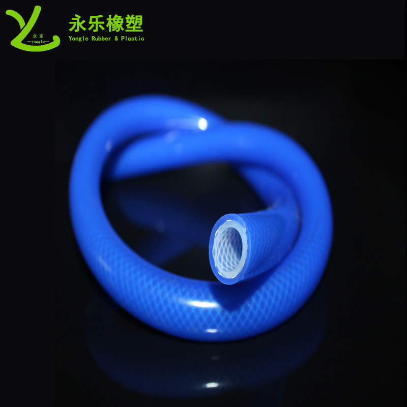 Silicone woven booster tube