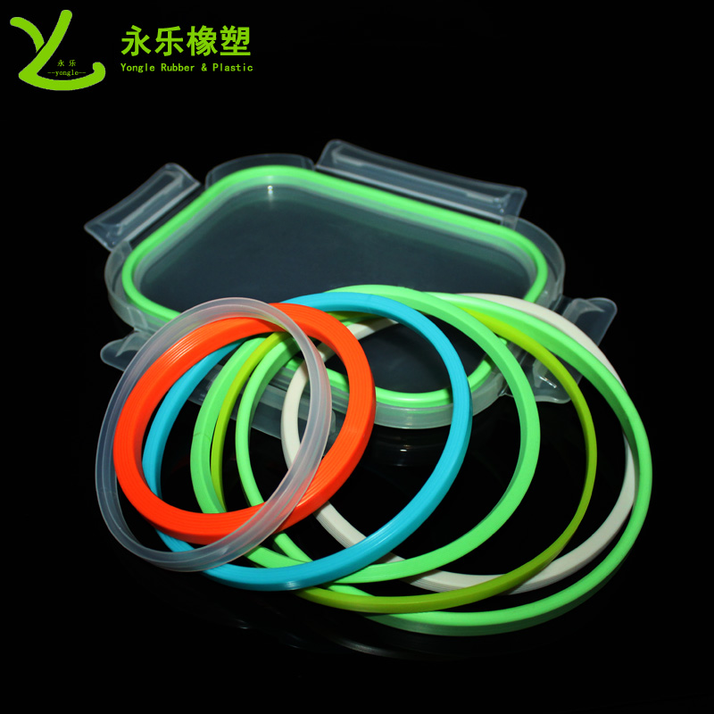 Silicone sealing ring for fresh-keeping box