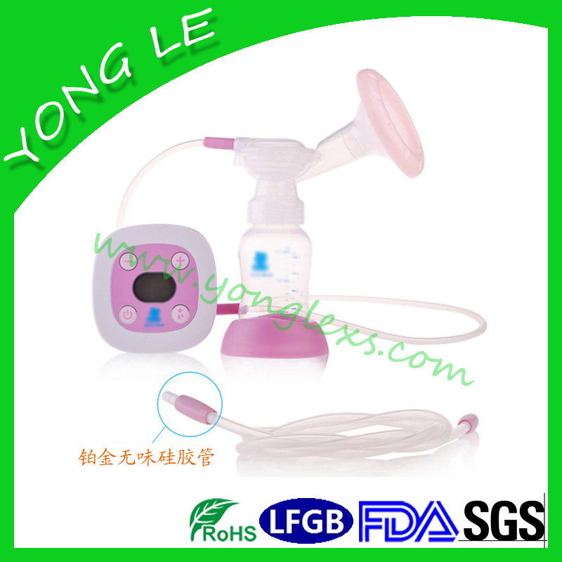 Electric breast pump silicone tube