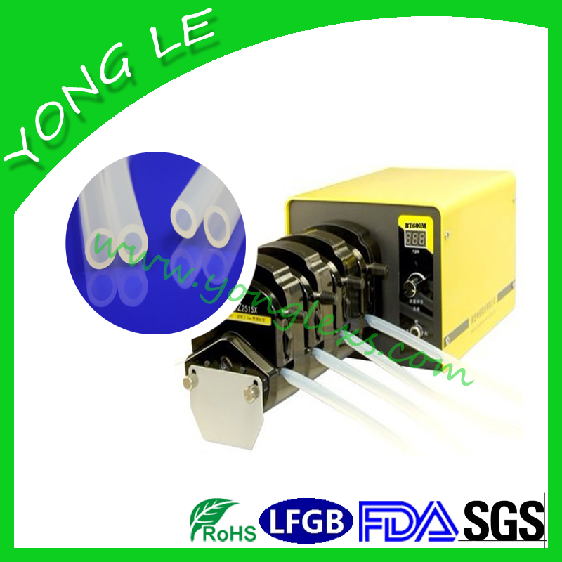 Universal peristaltic pump silicone tubing