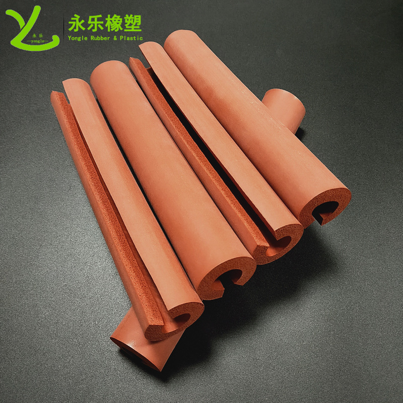 Open anti-collision foam silicone hose