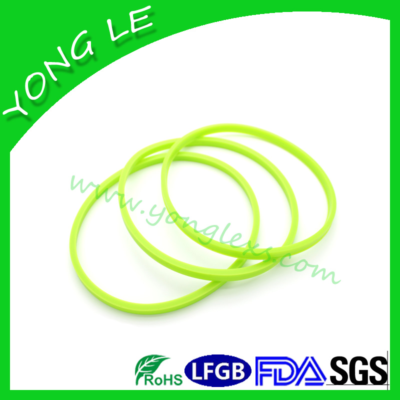Grass green silicone sealing ring