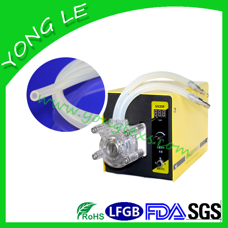 Silicone tube for grinding peristaltic pump
