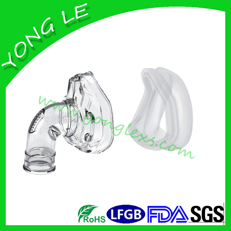 Respirator nasal mask silicone pad