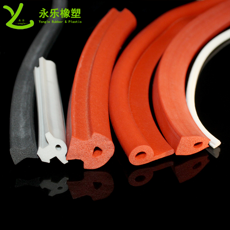 High temperature resistant silicone foam strip