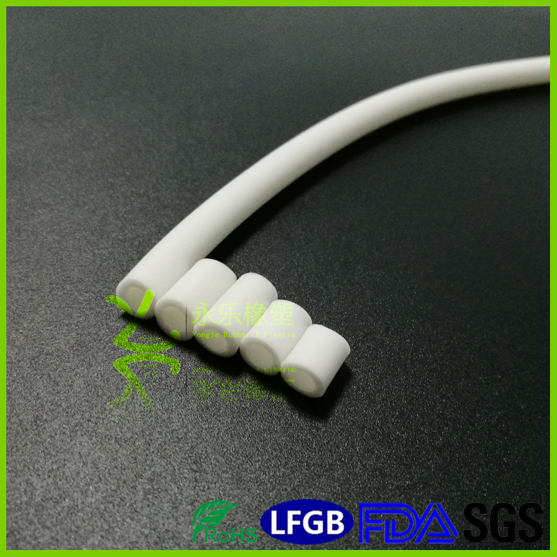Flame retardant and fire-resistant silicone foam pipe