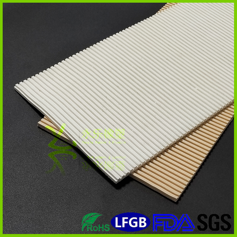 Silicone molded foam sheet