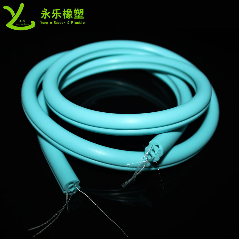 Infusion heating silicone strip